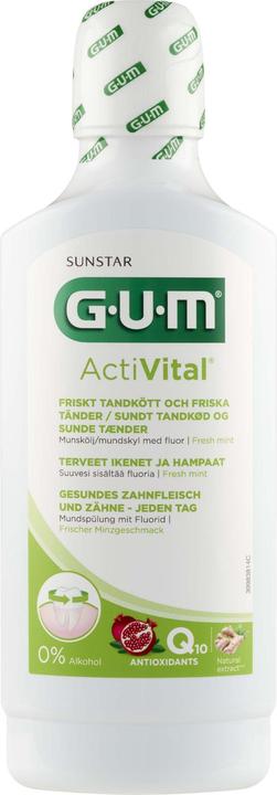 Produktbild GUM ActiVital Mundspülung, 500 ml Lösung (500 ml, Mundspülung)
