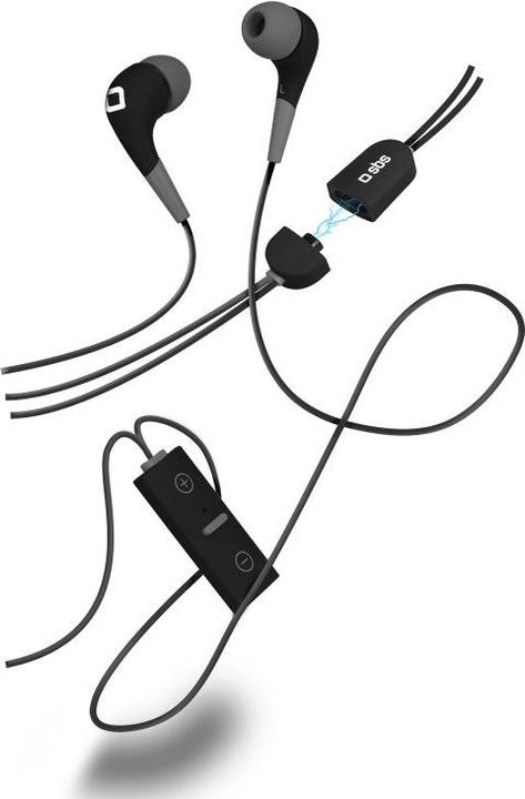 Produktbild SBS In-Ear Bluetooth-Headset mit Magnetverschluss (1.50 h, Kabellos)