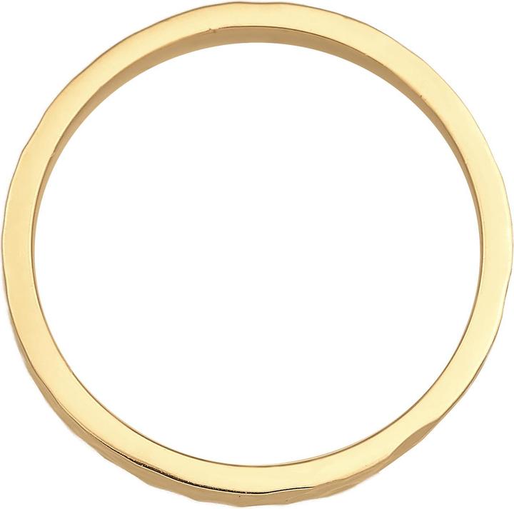 Image du produit Elli Bague en ruban, Basic Ring, Organic (46, Argent 925)