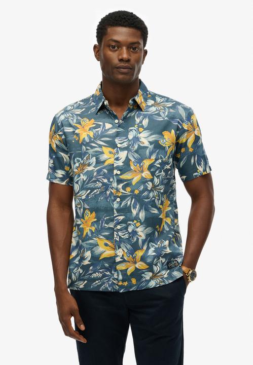Actual product image Superdry Hawaiian Print Shirt (XXL)