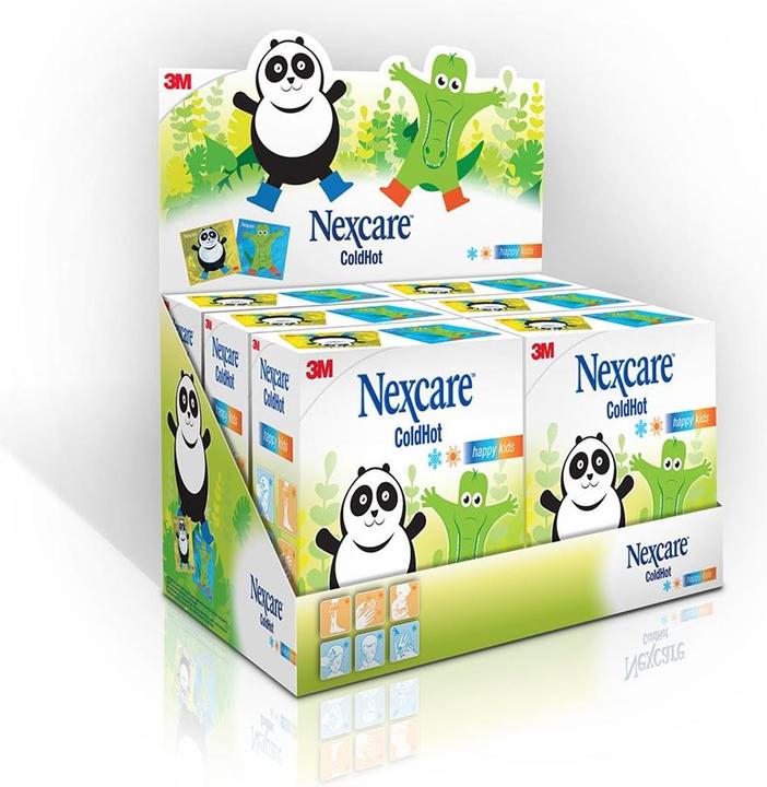 3M Nexcare ColdHot Display Happy Kids 6 Stück (6728400 ml, Gel)