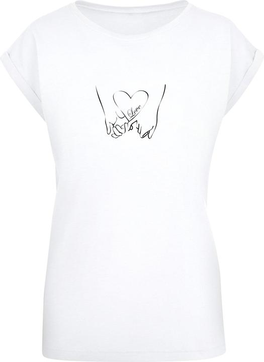Actual product image Merchcode Ladies Love 2 Extended Shoulder Tee - 113379 (XS)