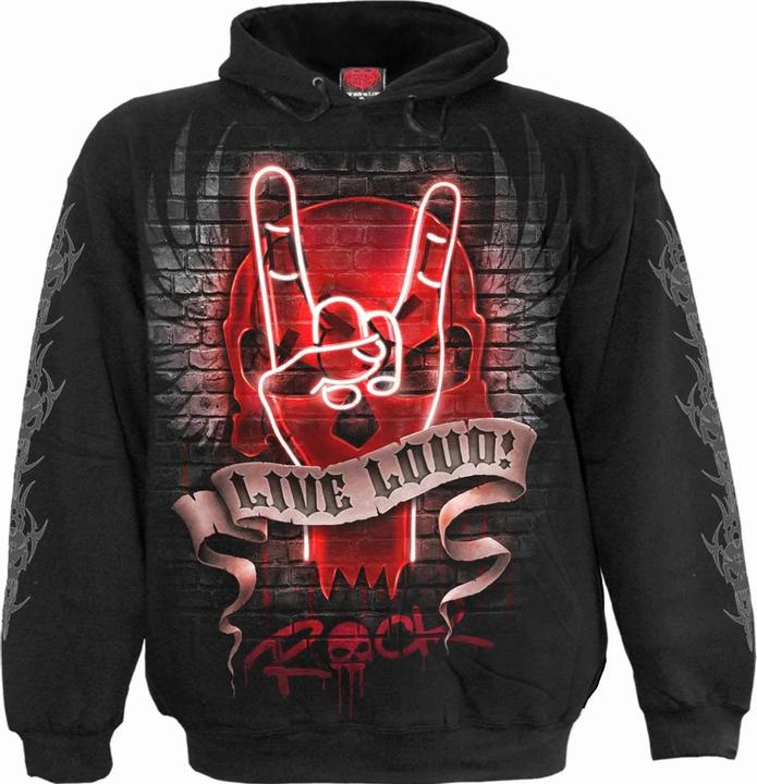 Immagine prodotto Spiral Live Loud Felpa con Cappuccio Adulto Unisex (S)