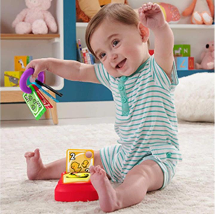 Productafbeelding Fisher-Price Leerplezier Baby Uno (Engels, Duits)