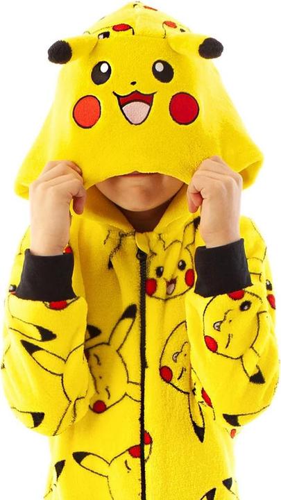 Actual product image Pokémon Pikachu 3D ears pyjamas (116)
