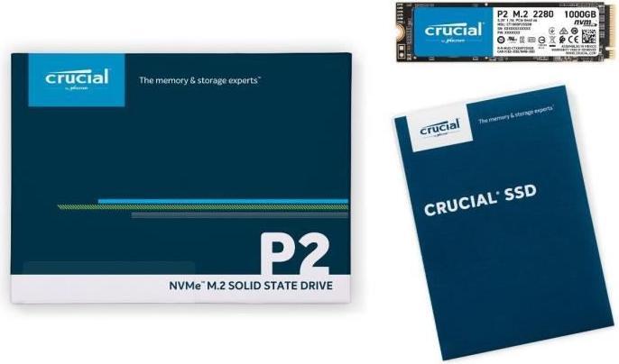 Immagine prodotto Crucial P2 (1000 GB, M.2 2280)