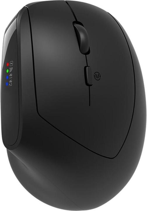 Canyon Computermaus Maus MW-25 Ergonomische LED AA Dual Mode Wireless Schwarz (Kabellos)