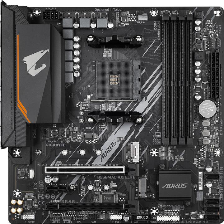 Produktbild Gigabyte B550M AORUS ELITE (AM4, AMD B550, mATX)