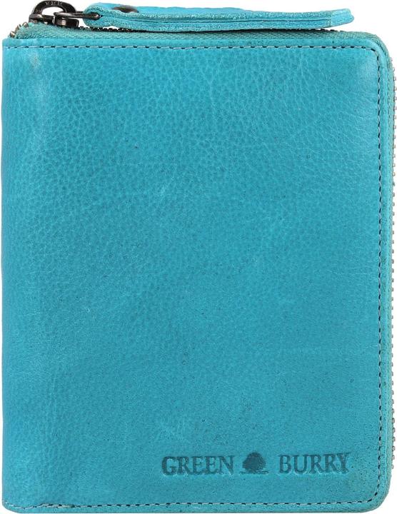 Greenburry Vintage Washed Geldbörse Leder 10 cm
