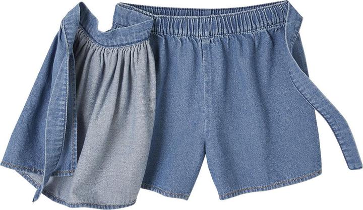Produktbild Vertbaudet Mädchen Skort aus leichtem Denim (98, 104)
