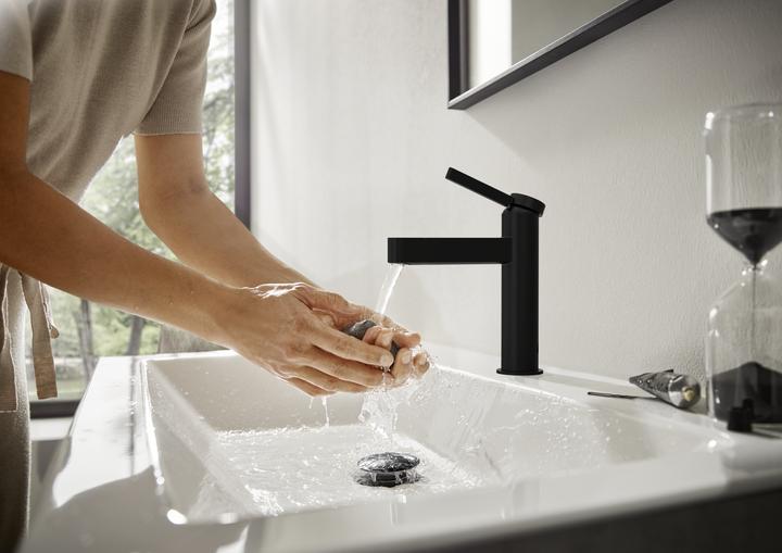 Immagine prodotto hansgrohe Miscelatore per lavabo con miscelatore monocomando Finoris nero 76010670