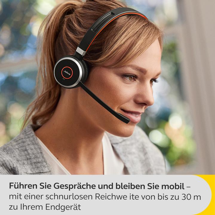 Produktbild Jabra Evolve 65 UC Duo (Kabellos, USB-A)