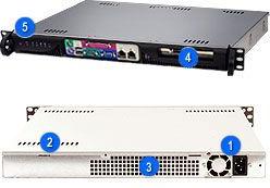Image du produit Supermicro SuperChassis 513BTQC-350B - Boîtier - ATX