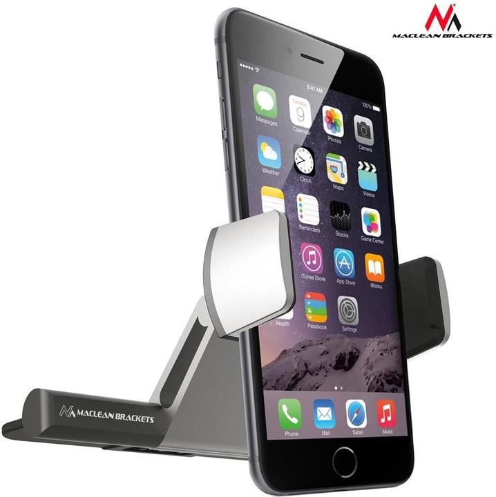Produktbild Maclean MC-782 holder Passive holder Mobile phone/Smartphone Black, Silver