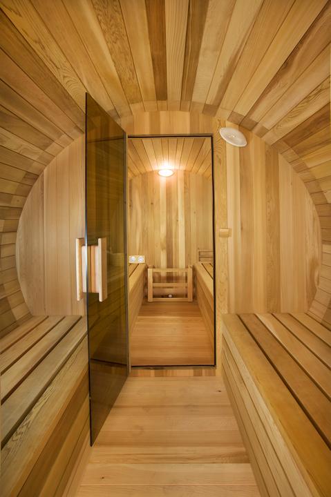 Actual product image Sonnenkönig Barrel sauna