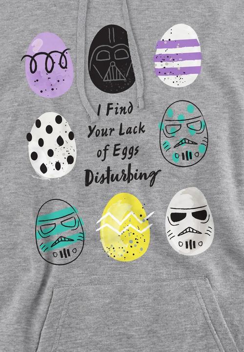 Produktbild Star Wars Your Lack Of Easter Eggs Disturbing Kapuzenpullover (M)