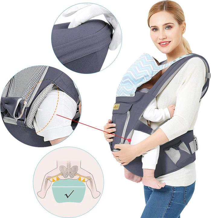 Image du produit Viedouce Ergonomische Babytrage mit Hüftsitz (3-48 Monate)