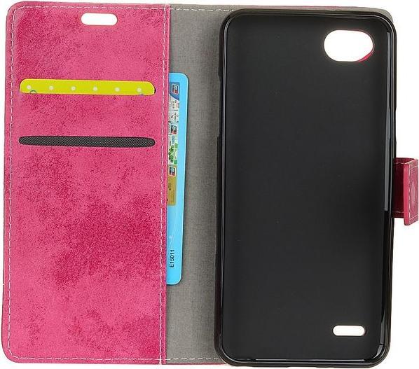 Produktbild MU Classic Vintage Leder Hülle (LG Q6, LG Q6+)