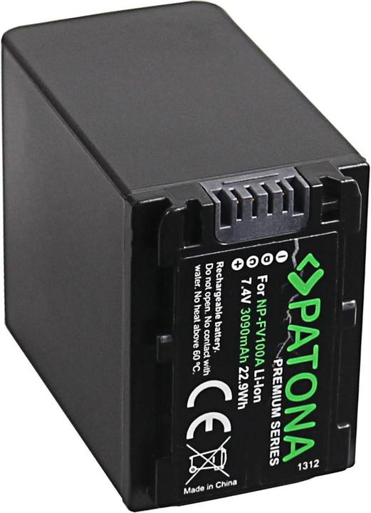 Actual product image Patona Premium Battery Sony NP-FV100 (Camera battery)