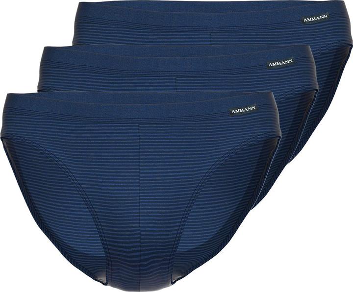 Ammann 3er Pack Jeans Feinripp Mini-Slip / Unterhose