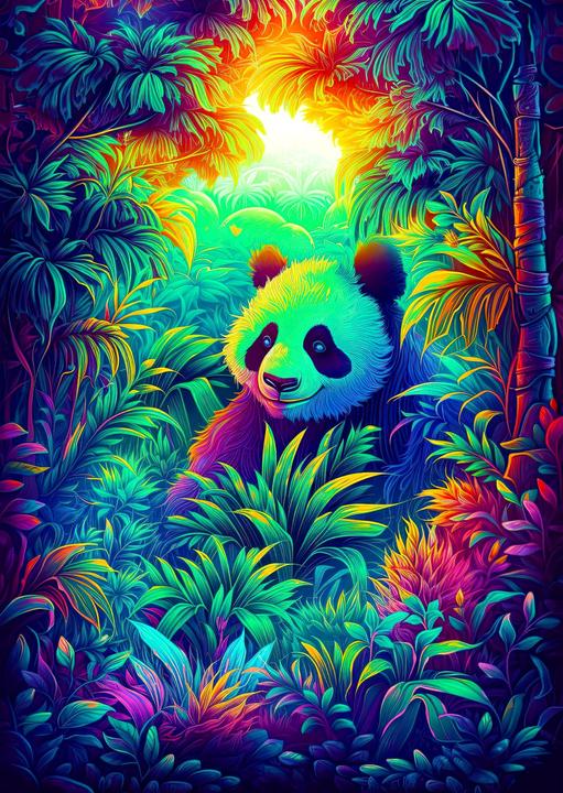 Produktbild Enjoy Puzzle Puzzle 1000 Teile - Panda Ecke (1000 Teile)