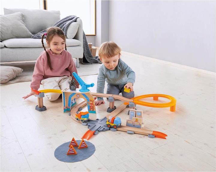 Produktbild Haba Kullerbü Spielbahn Grosse Baustelle **