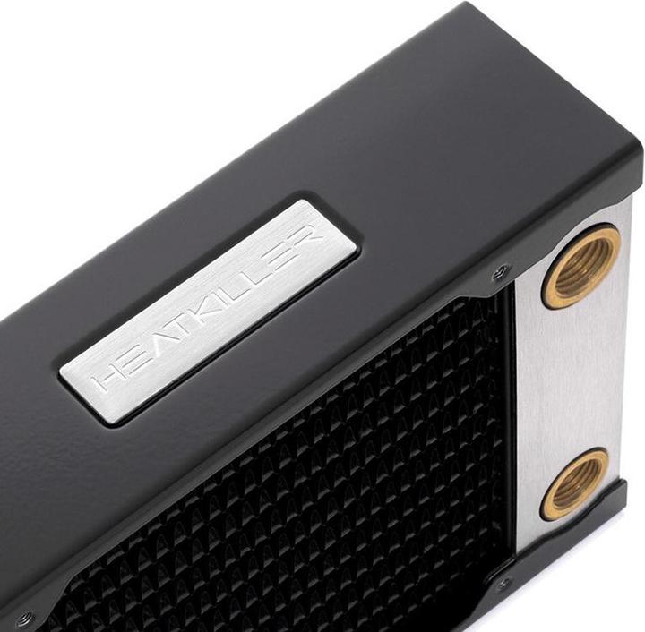 Image du produit Watercool Heatkiller RAD, 240 mm, L - noir (120 mm)