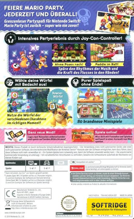 Immagine prodotto Nintendo Super Mario Party (Switch, Multilingue)