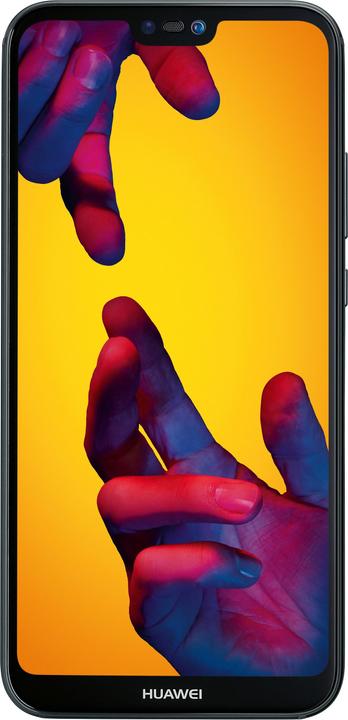 Huawei P20 Lite (64 GB, Midnight Black, 5.80", Hybrid Dual SIM, 16 Mpx, 4G)