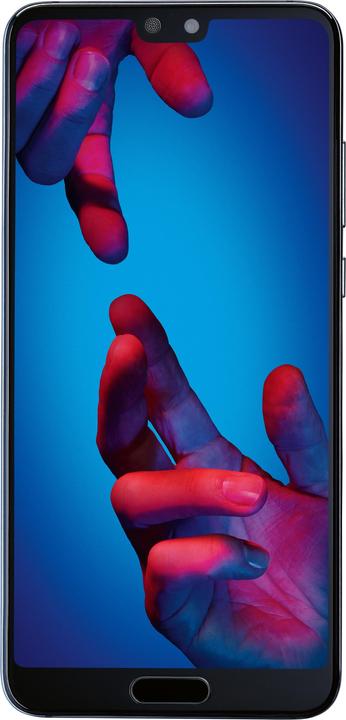 Produktbild Huawei P20 (128 GB, Midnight Blue, 5.80", Dual SIM, 12 Mpx, 4G)