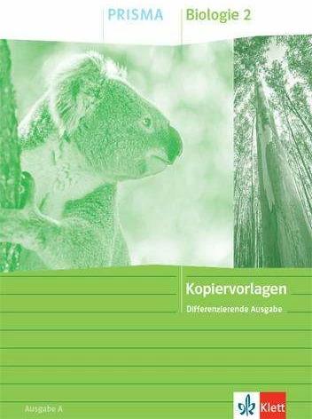 Produktbild PRISMA Biologie 2. Kopiervorlagen Klasse 7-10. Differenzierende Ausgabe A ab 2020 (Deutsch, Ernst Klett Verlag, 2021)