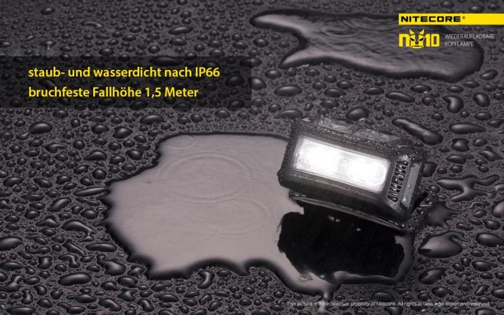 Produktbild Nitecore NU10 grün (160 lm)