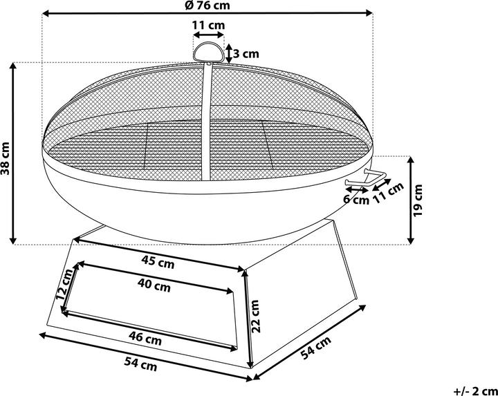 Actual product image Beliani Semeru (76 cm)