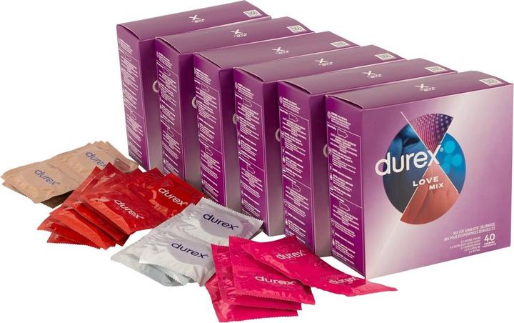 Productafbeelding Durex Love Mix 40st Paquet avantage (240 Pcs.)
