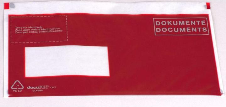 Docufix Dokumententaschen C6/5 (125 x 245 + 20 mm)