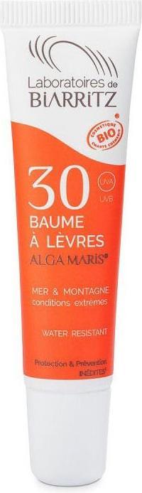 Laboratoires de Biarritz Lippenbalsam LSF30 ohne Parfum Bals (Pflegestift, 15 ml)