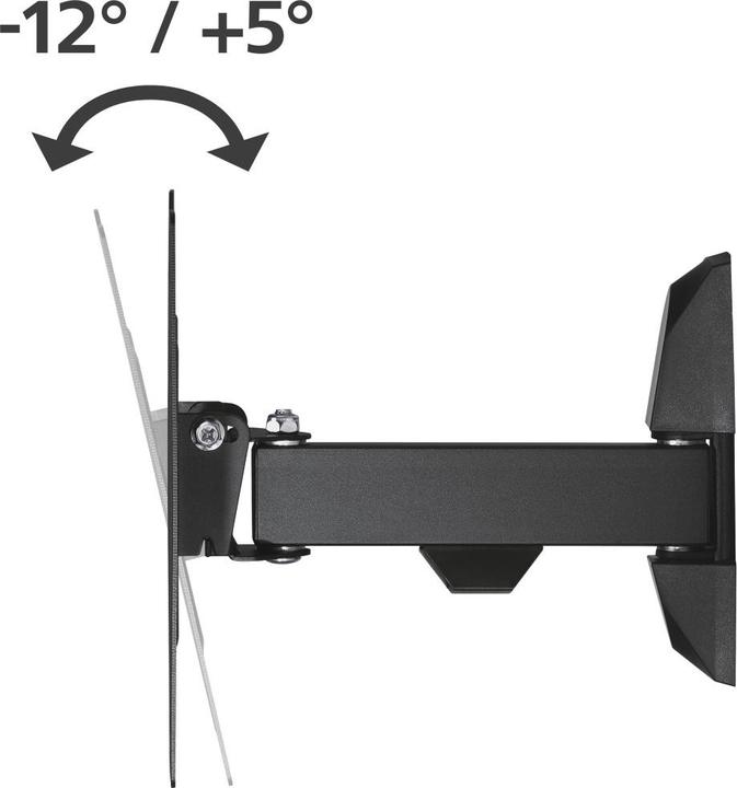 Produktbild Hama TV-Wandhalterung, schwenkbar, neigbar, 122 cm (48") bis 20 kg (Wand, 48", 20 kg)