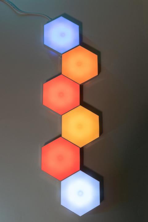 Produktbild Numskull LED Gaming Lights - Hexagon