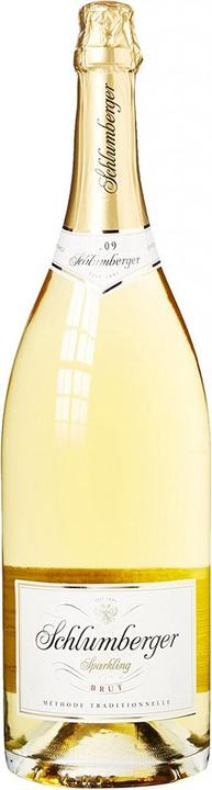 Actual product image Schlumberger Sparkling Brut vintage sparkling wine double magnum in wooden box (1 x 300 cl)
