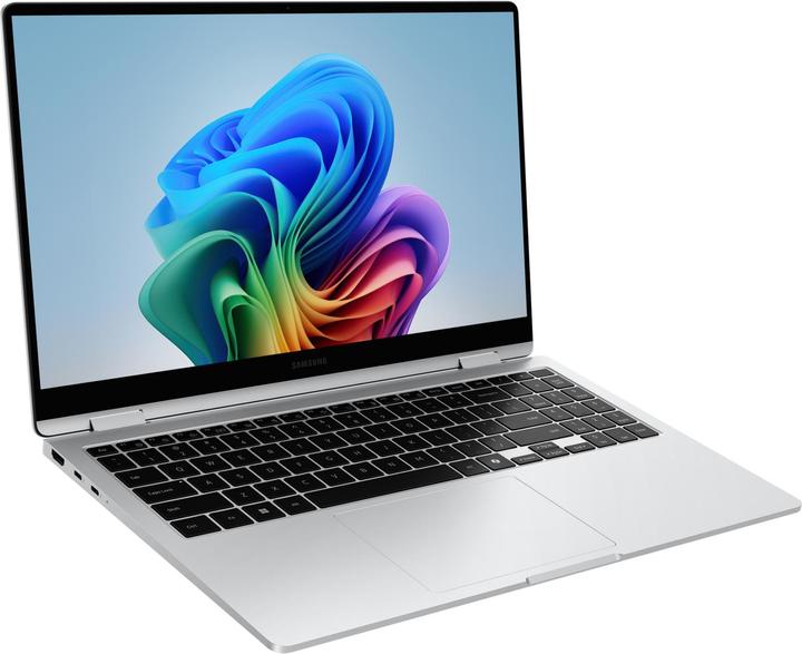 Produktbild Samsung BOOK5 360 15I U7 16GB 512GB SILVER QWERTY (NP750QHA-KB1NL) (15.60", 16 GB, 512 GB, Eng. Int.)
