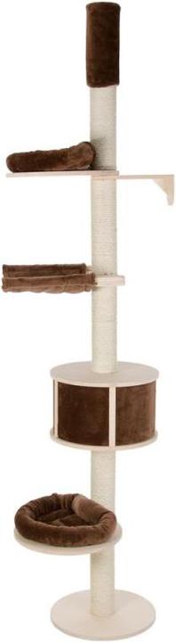 Produktbild GeoP Katzenbaum Deckenspanner Natural Paradise XL (Dunkelbraun)