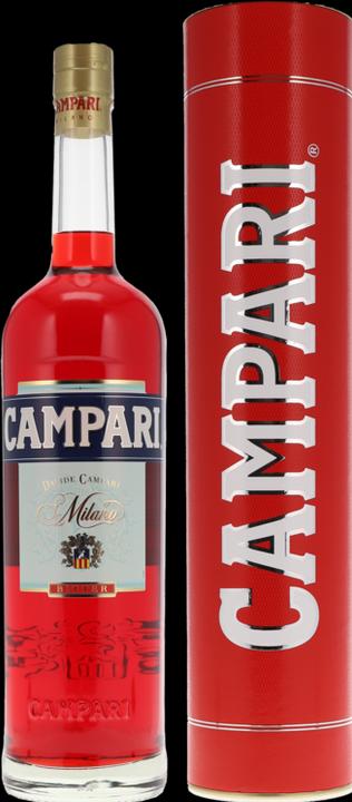 Produktbild Campari Bitter 25% Vol. 3l in Geschenkbox mit Ausgiesser (25 %, Italien, Bitter)