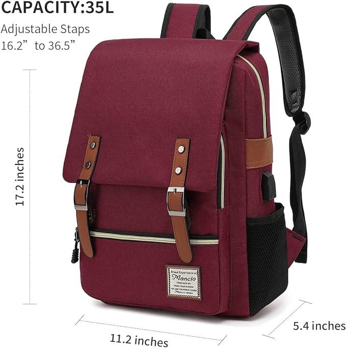 Image du produit Only-Bags.Store Sac à dos d'étudiant, sac à dos de voyage, sac d'extérieur décontracté pour hommes et femmes, sac