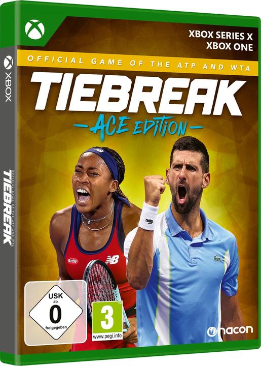 Immagine prodotto Nacon Gaming TIEBREAK: Gioco ufficiale di ATP e WTA (Xbox Series X, Xbox One S, DE)