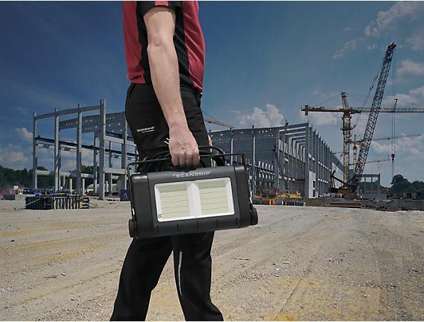 Actual product image Scangrip SITE LIGHT 60 LED construction floodlight, 10000 - 60000 lm, 630 W, Bluetooth (80000 lm)