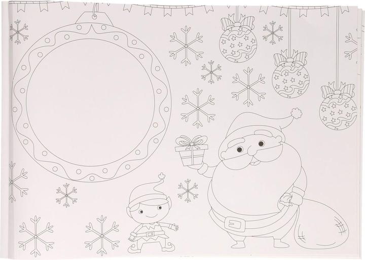 Image du produit Livre de coloriage Set de table Noël, 12 pièces (42 x 30 x 1 cm)