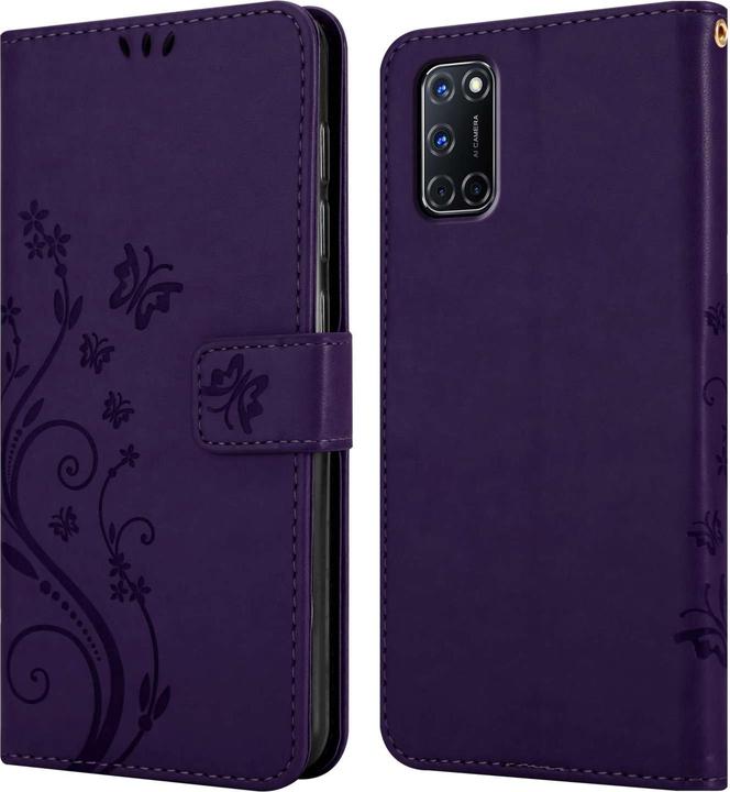 Image du produit Cadorabo Coque pour Oppo A72 pour Fleur Book (Oppo A72)