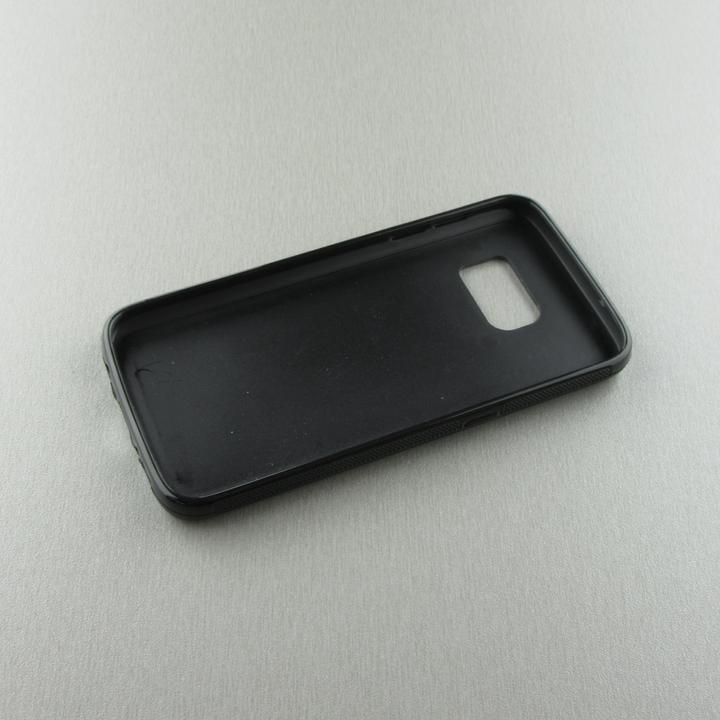 Produktbild PhoneLook Hülle Silikon schwarz Papillon (Samsung Galaxy S7)