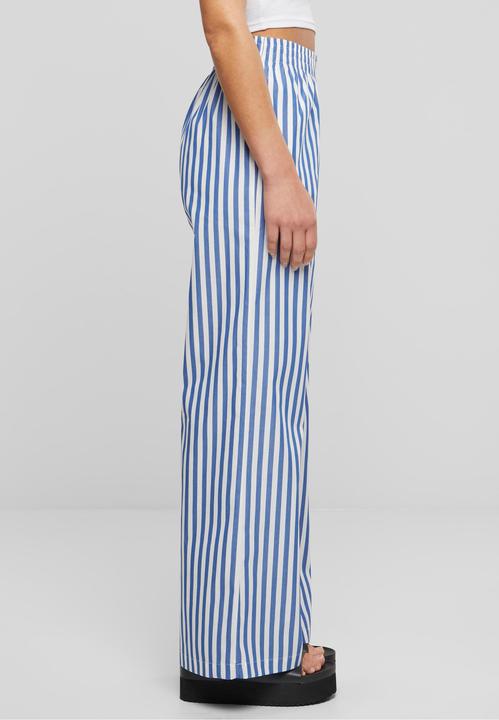 Actual product image Urban Classics Ladies Striped Loose Pants - 137881 (XS)
