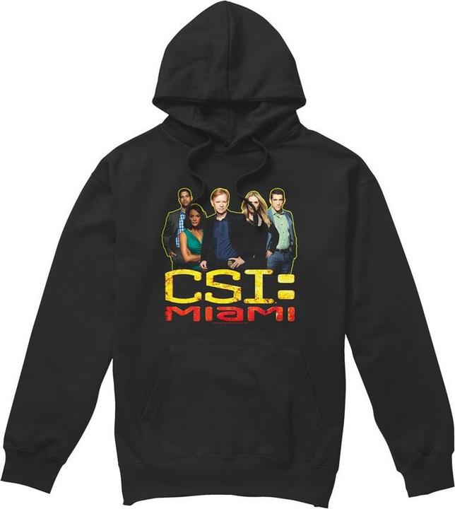 Immagine prodotto CSI: Miami Felpa con Cappuccio Cast Uomo (L)